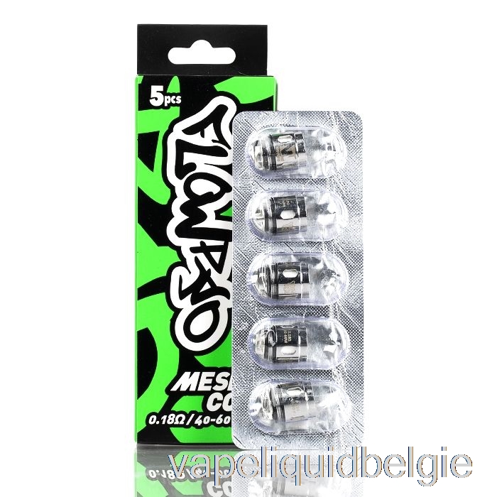 Vape België Wotofo Flow Pro Mesh Vervangingsspoelen 0.18ohm Flow Pro Mesh Occ-spoelen
